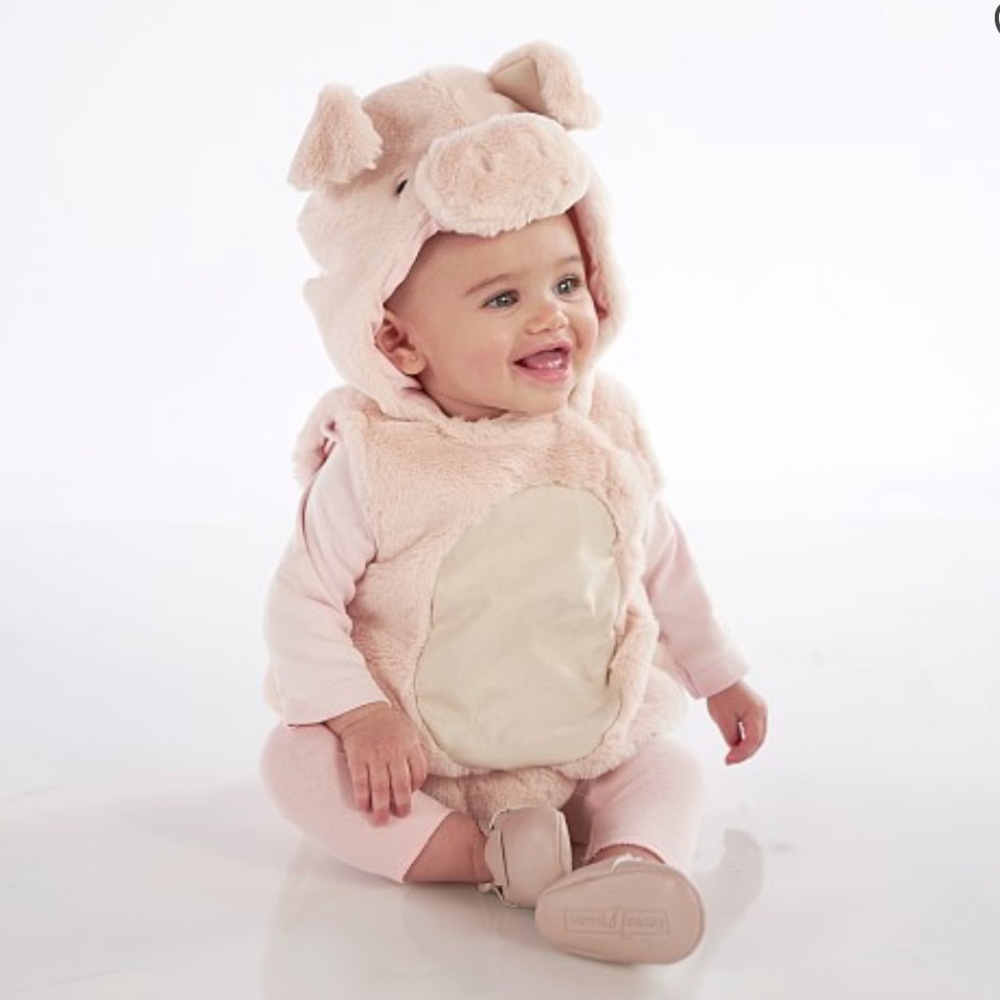 Pottery Barn Baby Piglet Halloween Costume 6-12 months